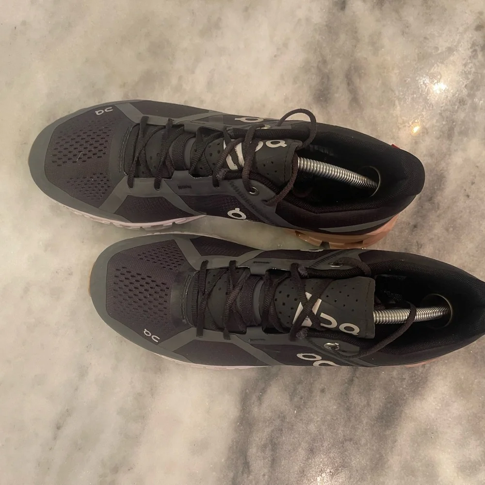 On Running Black and Pink Athletic Shoes - Picture 9 of 9